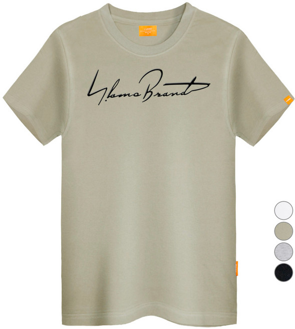 엘라모 남녀공용 LB 통기성 반팔 티셔츠