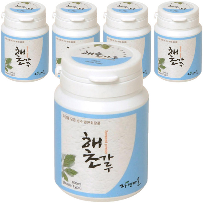 Jayeonmaeul 해초가루 팩, 1개입, 5개