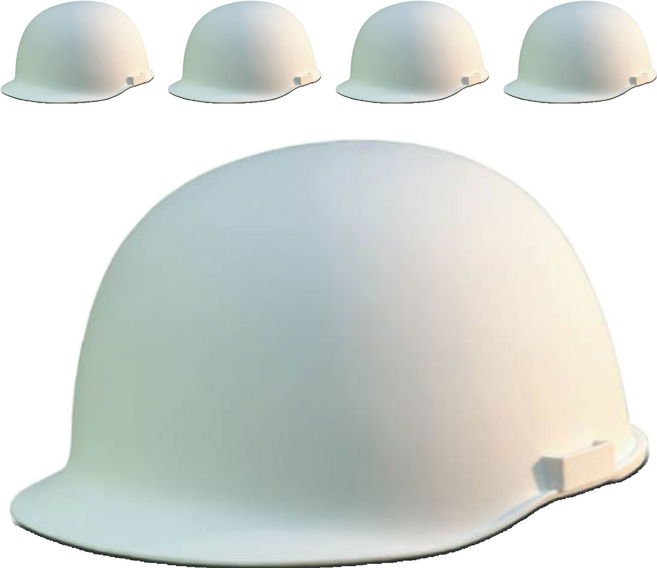 Hansung Safety 超輕量高級型安全帽 HS-A904c 手動, 5個, 白色