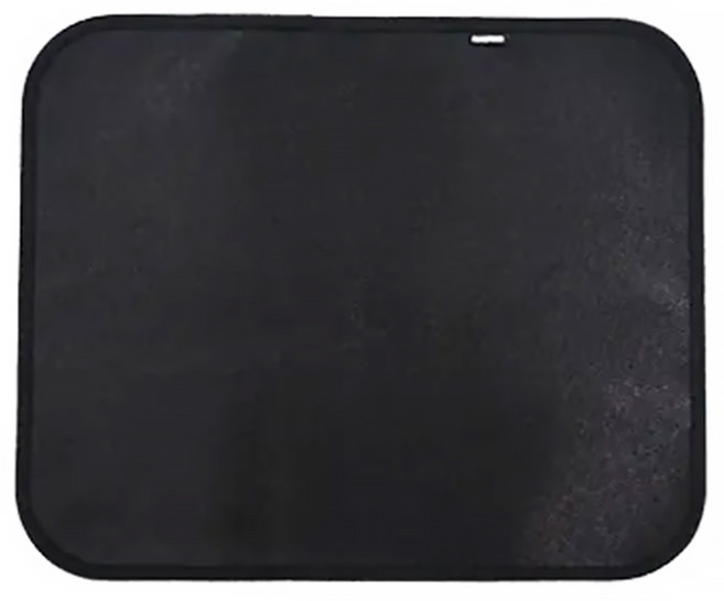 ISE MOUNT 小島嶼山 防火布 S 35x34cm 矽膠塗層玻璃纖維布, 黑色, 1個