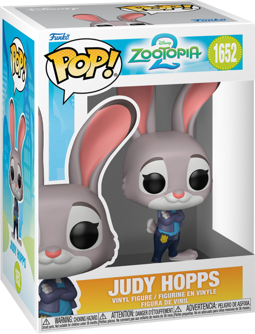 Funko 迪士尼 動物方城市2 茱蒂 POP 公仔 86634, 1個