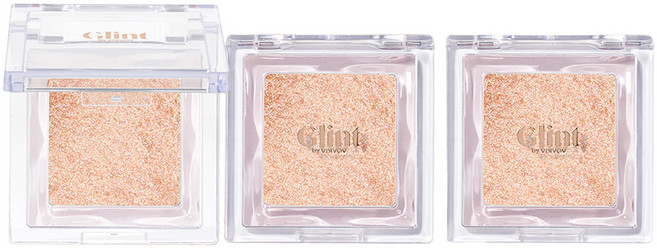Glint 바이 바디보브 하이라이터 2.3g, 01듀이문, 2개