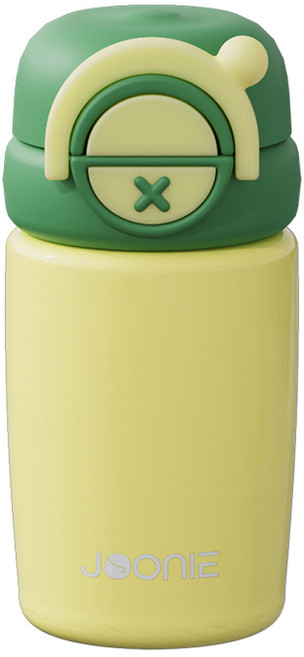 주니 스테인리스 빨대 텀블러, 240ml, 1개, 그린