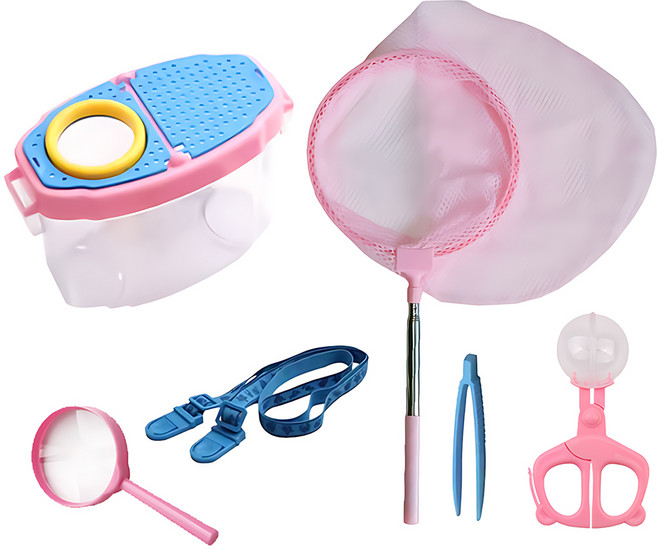 투코비 자연탐구 곤충채집 핑크 세트, 1세트