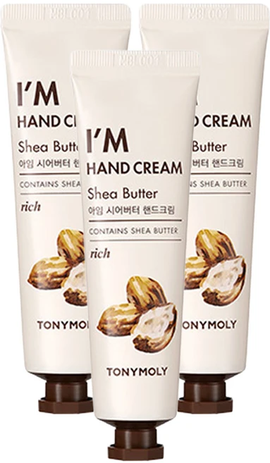 토니모리 아임 핸드크림 시어버터, 30ml, 3개 - 쿠팡