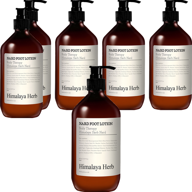 나드 풋로션, 1개입, 6개, 500ml