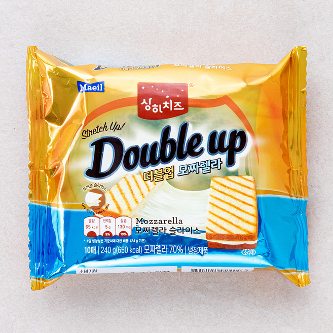 상하치즈 더블업 모짜렐라, 24g, 10개입, 1개