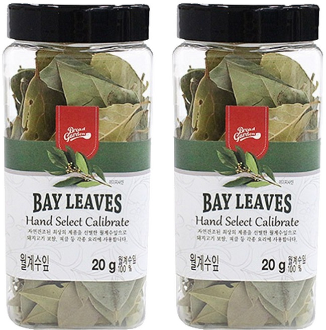 브레드가든 월계수잎, 20g, 2개