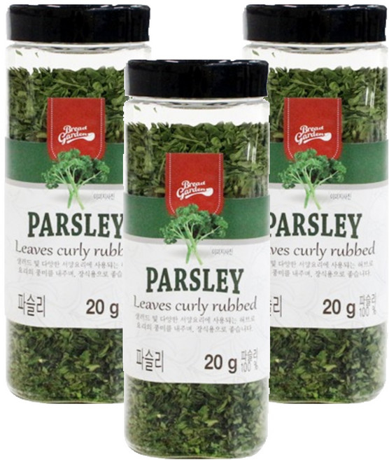 麵包花園歐芹片, 20g, 3個