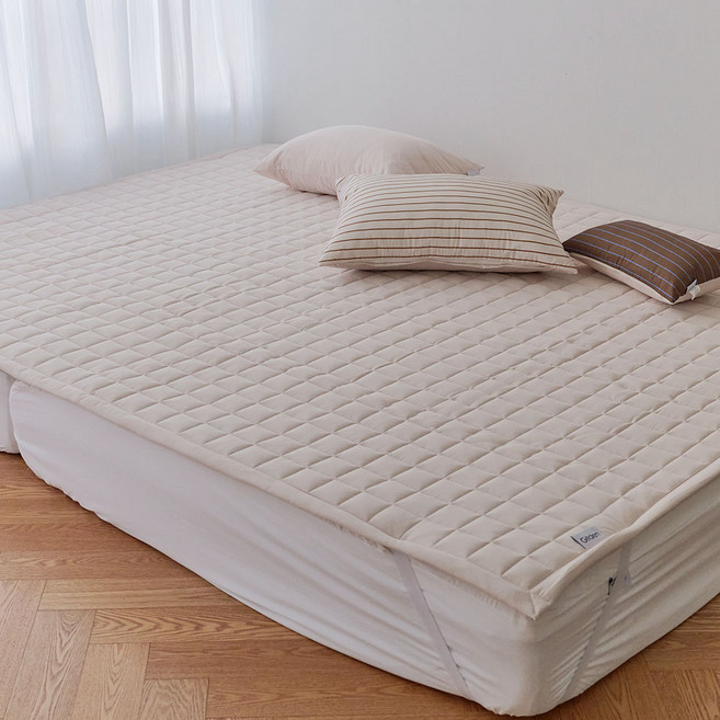 깃든 퓨어 패밀리 침대 패드, 오트밀
