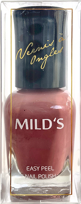 MILD'S 曼思 水性可剝指甲油, 熱可可 MS133, 7ml, 1瓶