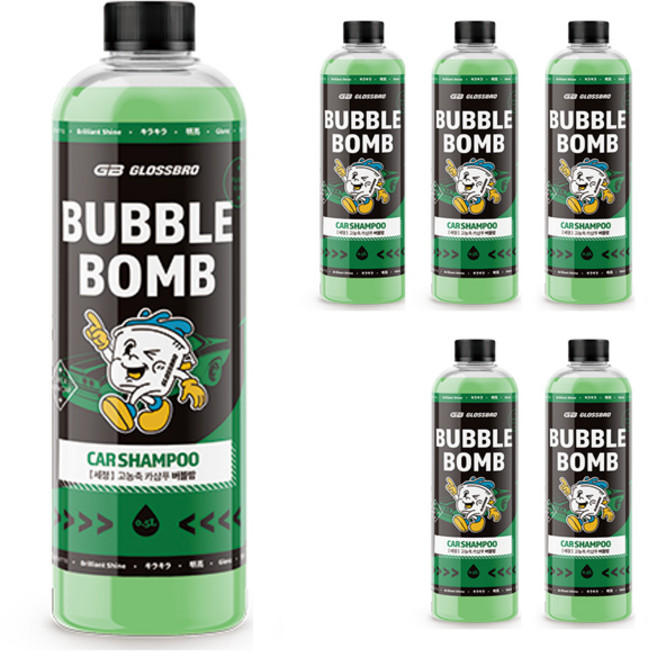 글로스브로 버블밤, 500ml, 6개