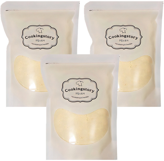 쿠킹스토리 아몬드가루, 500g, 3개