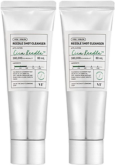 브이티코스메틱 리들샷 클렌저, 80ml, 2개
