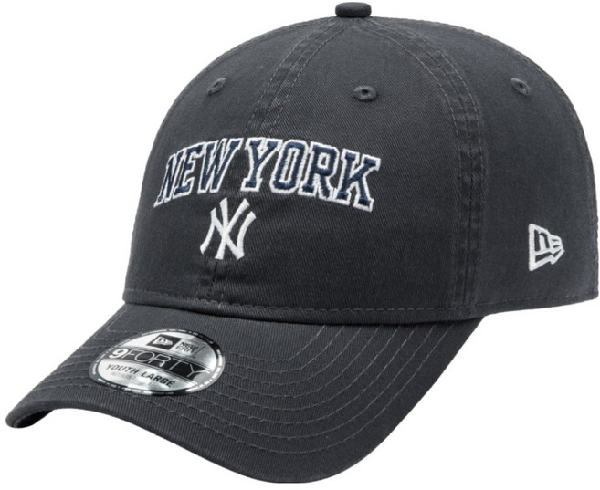 뉴에라 아동용 MLB 뉴욕 양키스 트레이닝 아치 언스트럭쳐 면 볼캡 14666485