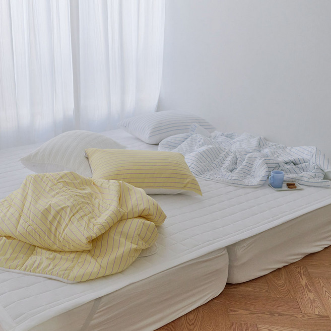 깃든 퓨어 패밀리 침대 패드, 화이트