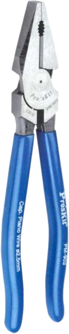 Pro'sKit 寶工 剋鋼9 電工鉗 PM-903 225mm 藍色PVC手把, 1個