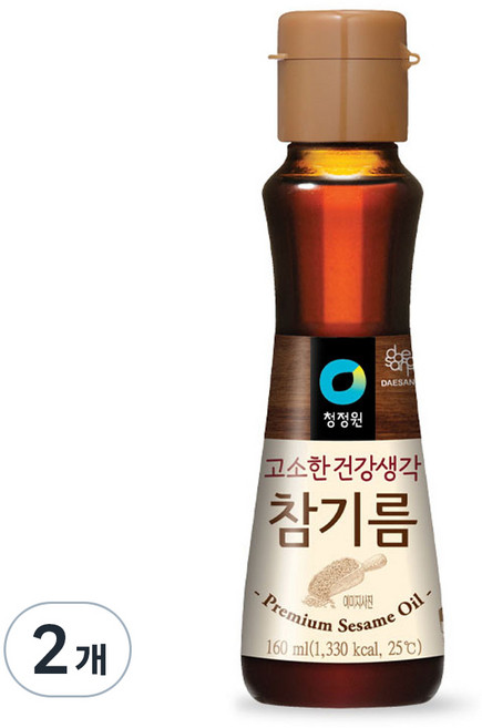 清淨園 優質芝麻油, 160ml, 2個