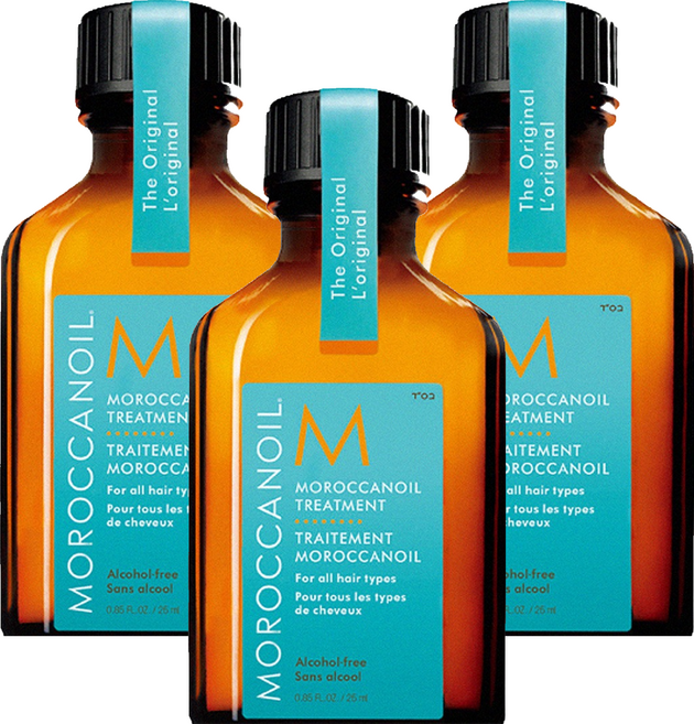 MOROCCANOIL 摩洛哥優油 Treatment 適用所有髮質 25ml, 3瓶