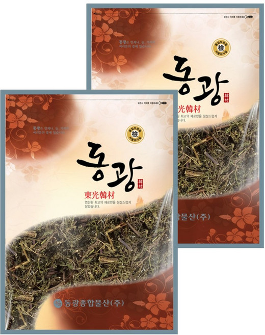 동광종합물산 인진쑥, 600g, 2개, 1개입