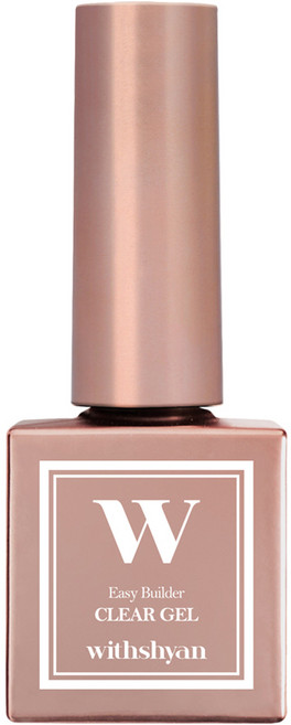 위드샨 클리어 폴리쉬 위드 크리스탈 빌더젤, 10g, 1개
