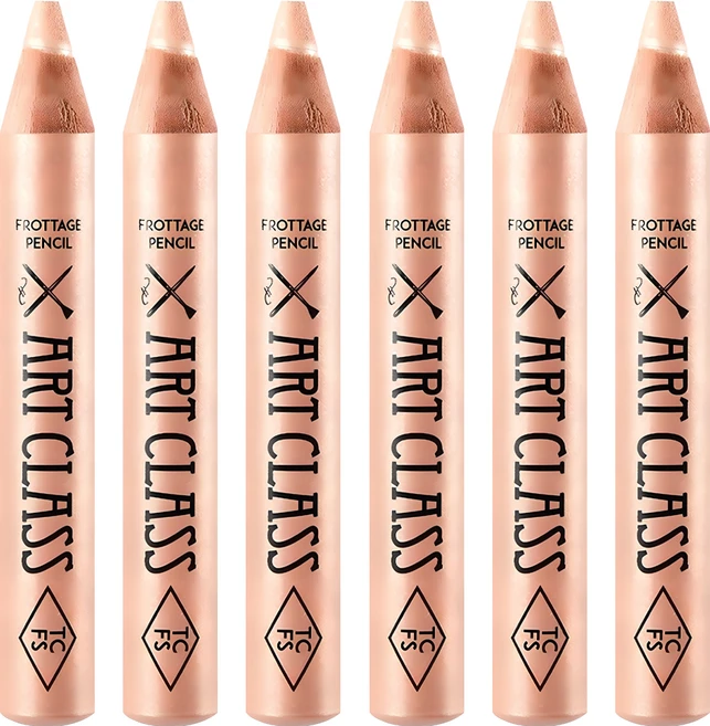 투쿨포스쿨 아트클래스 프로타주 펜슬, 9호 쉬어 누드, 6개 - 쿠팡