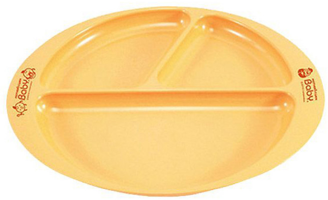 마더스콘 멀티 밀 플레이트, 옐로우, 단품, 1개