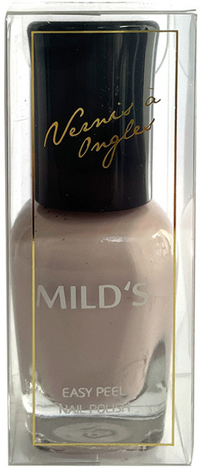 MILD'S 曼思 水性可剝指甲油, 綿柔芋香茶 MS200, 7ml, 1瓶