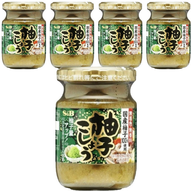 에스앤비 유즈코쇼 소스, 80g, 5개