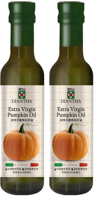 Diantha 第一山 初榨冷壓南瓜籽油, 250ml, 2瓶
