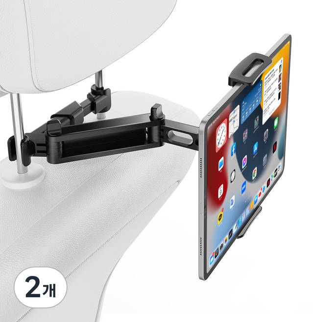 CalliA 리가드 차량 뒷좌석 헤드레스트 거치대, 2개, 혼합색상