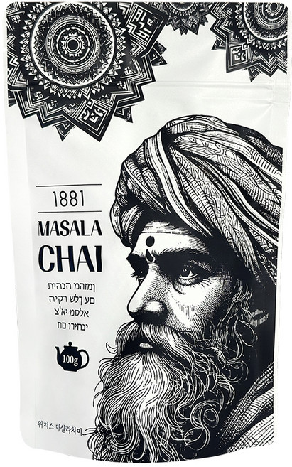 Witch's Kitchen 印度香料奶茶, 100g, 1包, 1包