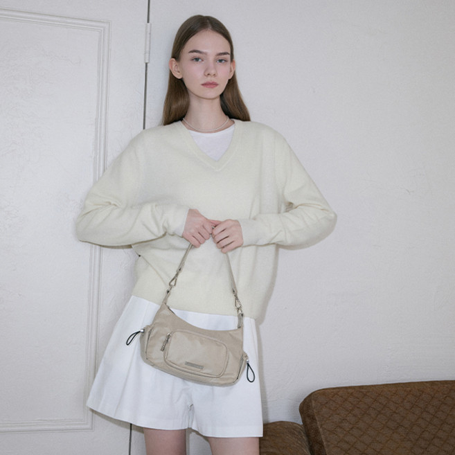 랩 이지포켓 여성 경량 나일론 숄더백