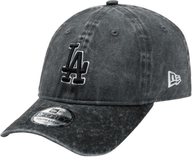 뉴에라 아동용 MLB LA 다저스 피그먼트 워싱 언스트럭쳐 면 볼캡 14666494