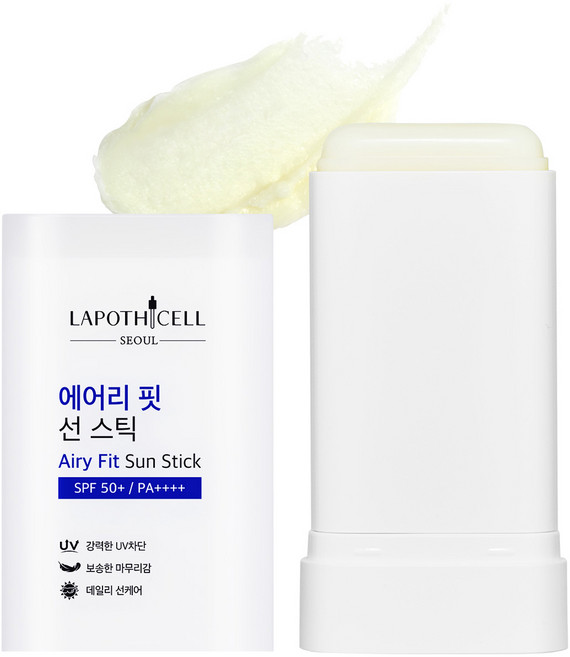 라포티셀 에어리 핏 썬 스틱 SPF50+ PA++++, 1개, 18.5g