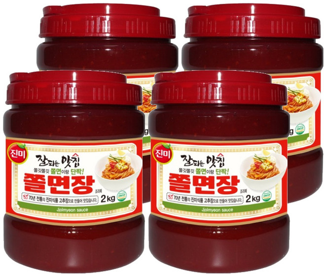 진미 잘되는맛집 쫄면장, 2kg, 4개