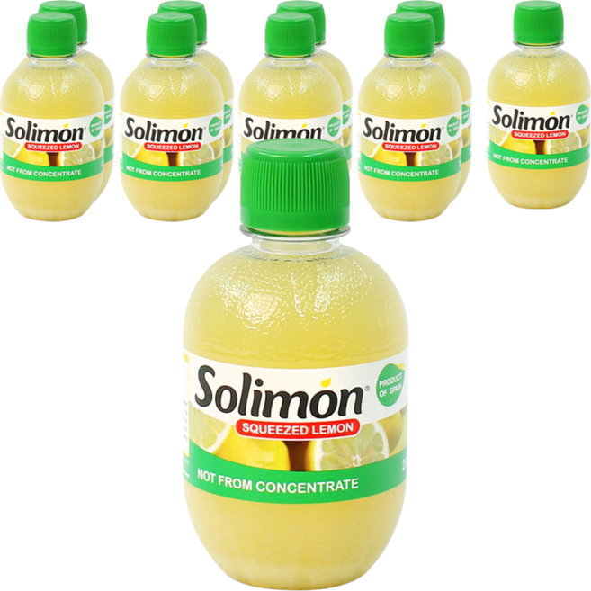 솔리몬 스퀴즈드 레몬즙, 280ml, 10개