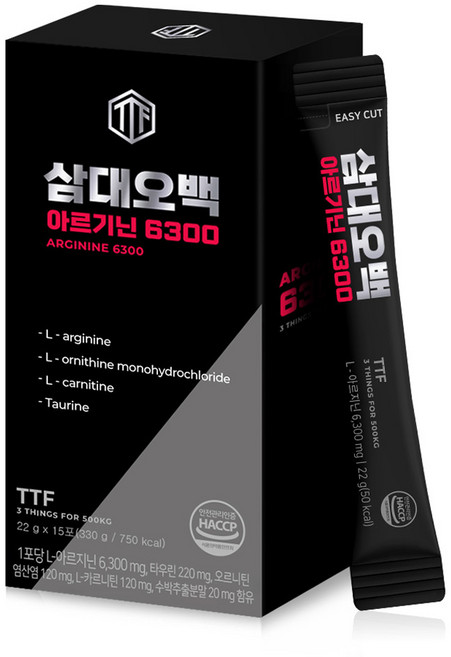 삼대오백 아르기닌 6300 15p, 330g, 1개
