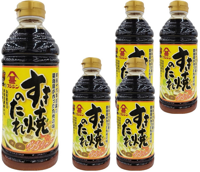 Fujijin 富士甚 壽喜燒用醬, 500ml, 5瓶