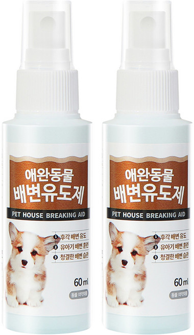 펫퍼스 반려동물 배변 유도제, 60ml, 2개