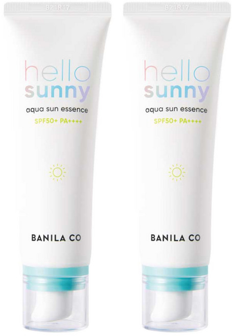 바닐라코 헬로 써니 아쿠아 선 에센스 SPF50+ PA++++, 50ml, 2개