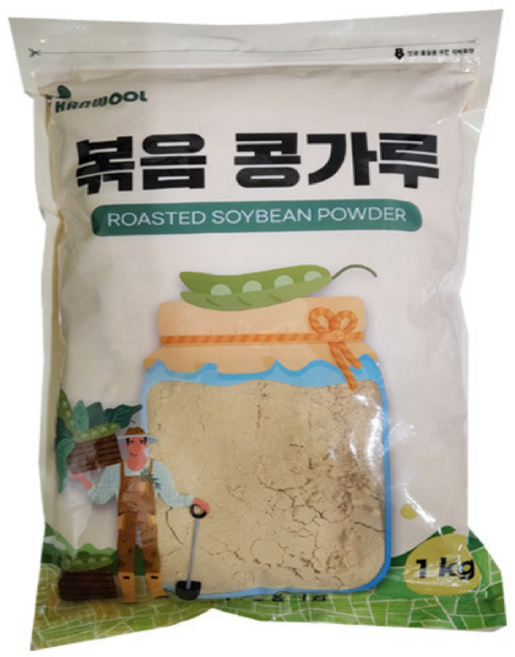 한울식품 볶음 콩가루, 1개, 1kg