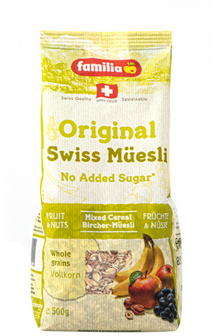 패밀리아 스위스 오리지날 무슬리, 500g, 1개