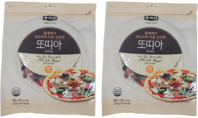 Poongkukmyeon 墨西哥薄餅 20cm, 320g, 2個
