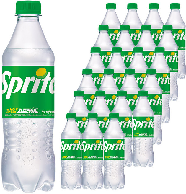 스프라이트, 500ml, 24개