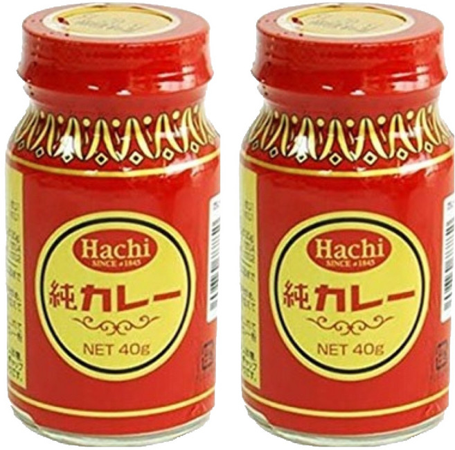 HACHI 咖哩粉, 40g, 2罐