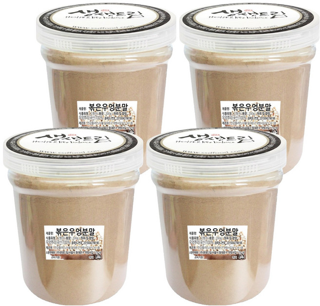 생생드림 볶은 우엉 분말, 4개, 200g