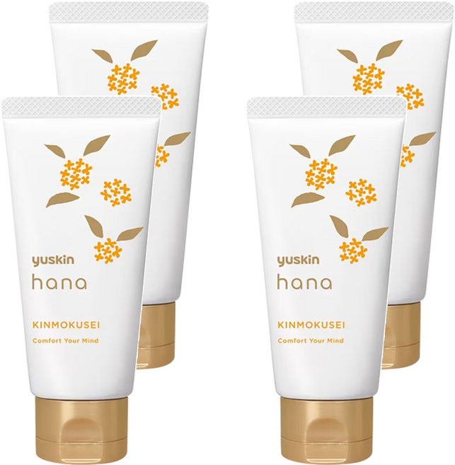yuskin 悠斯晶 花漾金木犀護手霜, 50g, 4條