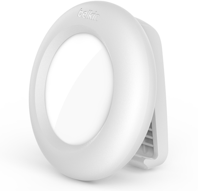 벨킨 에어태그 보호 케이스 클립형 MSC012bt, 화이트(MSC012btWH), 1개