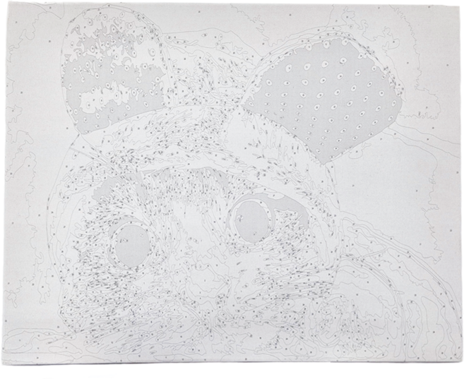 ArtLife 藝術生活 數字油畫DIY DT121 40 x 50cm, 純真小貓, 1盒